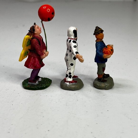 Lemax Spooky Town Trick-Or-Treat Fun Halloween Figurine Set Of 3 From 2008 - Picture 6 of 8